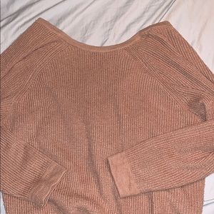 Aerie Long-Sleeved Tie-Back Sweater